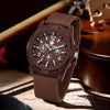 ⌚🔥 Set of 2 Men’s Casual Quartz Watches – Canvas Strap Analog Watch with Digital-Style Dial | Versatile Everyday Wristwatch Set