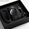 ⌚ Unisex Quartz Watch – Minimalist Black Dial with Roman Numerals | Elegant Watch for Men & Women ✨