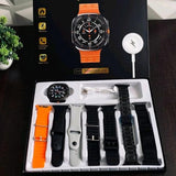 ⌚ 7-in-1 Ultra Smartwatch | Galaxy Watch Ultra Style – Advanced Fitness Tracker with Bluetooth Calling & Multi-Sports Modes 🚀