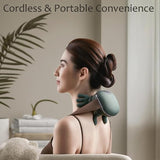 💆‍♂️🔥 USB Electric Massager with Heating & 6D Hand Simulation – Portable Rechargeable Massage Device for Neck, Shoulders, Back & Legs