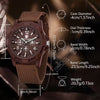 ⌚🔥 Set of 2 Men’s Casual Quartz Watches – Canvas Strap Analog Watch with Digital-Style Dial | Versatile Everyday Wristwatch Set