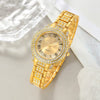 9PCS Women’s Elegant Quartz Watch & Jewellery Set