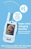 📷🎙️ Video Walkie Talkies for Kids 2 Pack(Blue&Pink) – HD Camera, Voice Changer, Screen Display & Two-Way Video Communication Toy