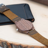 Stylish Men’s Walnut Wooden Watch