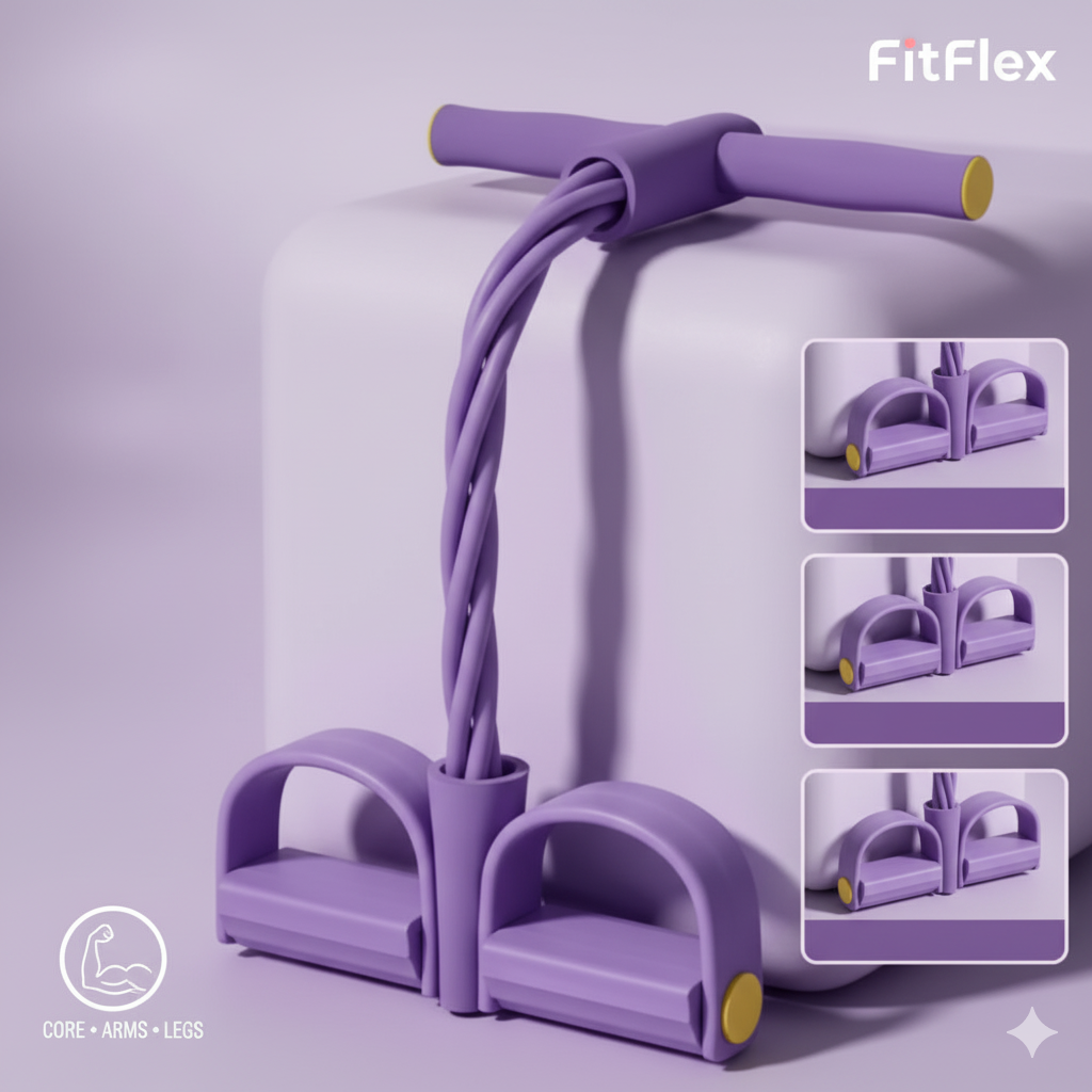 Multifunction Tension Rope Resistance Band for Leg Stretching