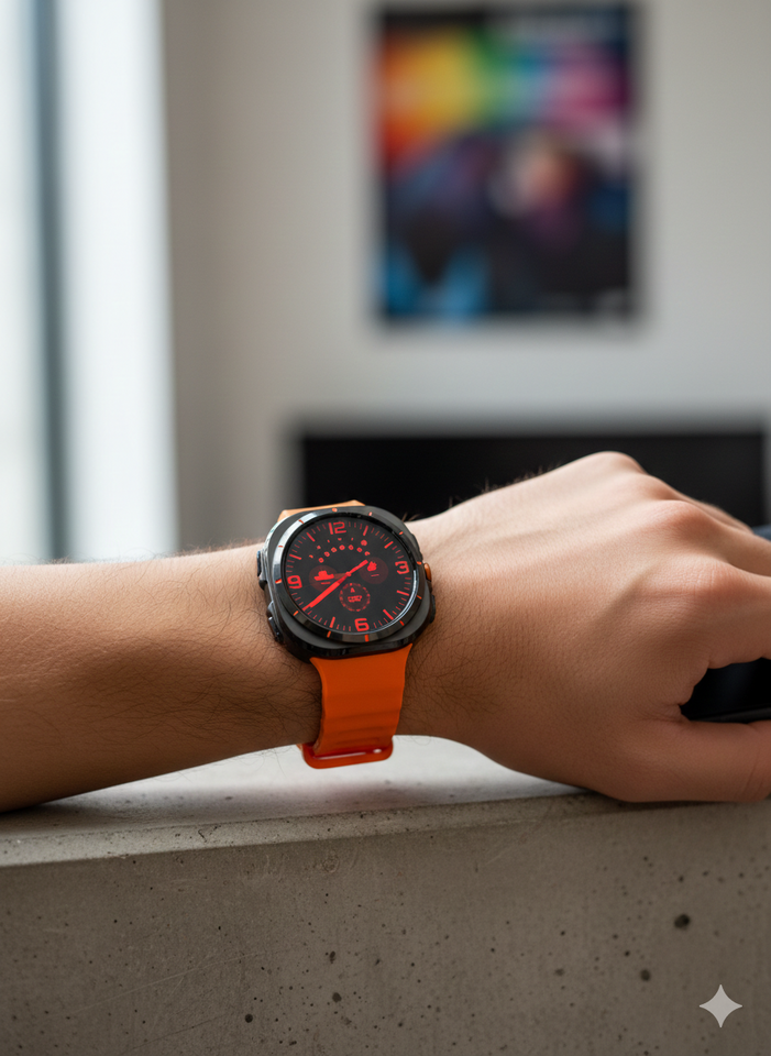 ⌚ 7-in-1 Ultra Smartwatch | Galaxy Watch Ultra Style – Advanced Fitness Tracker with Bluetooth Calling & Multi-Sports Modes 🚀