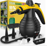 Multi-Surface Natural Steam Cleaner with 12 Accessories: Portable Power for Home