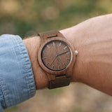 Stylish Men’s Walnut Wooden Watch