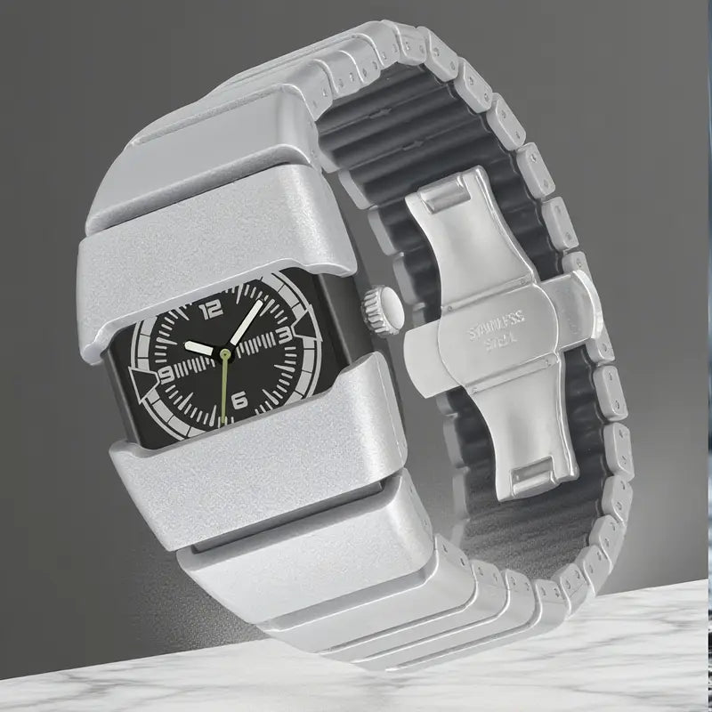 Vintage Y2K Alien Armored Men'S Watch