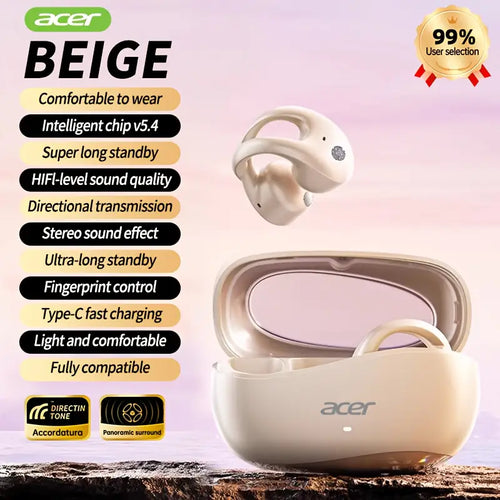 🎧  Wireless Earphones – Open-Ear Comfort with Style & Power! 💪✨