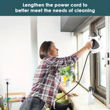 Multi-Surface Natural Steam Cleaner with 12 Accessories: Portable Power for Home