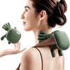 💆‍♂️🔥 USB Electric Massager with Heating & 6D Hand Simulation – Portable Rechargeable Massage Device for Neck, Shoulders, Back & Legs