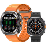 ⌚ 7-in-1 Ultra Smartwatch | Galaxy Watch Ultra Style – Advanced Fitness Tracker with Bluetooth Calling & Multi-Sports Modes 🚀